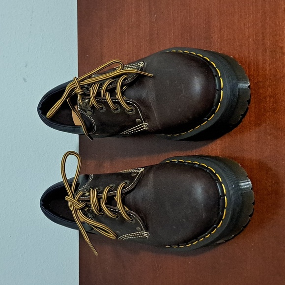 Dr. Martens Shoes Dr Martens Arc Crazy Horse Leather Platform